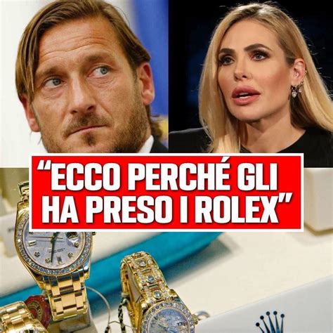 perche ilary ha preso i rolex